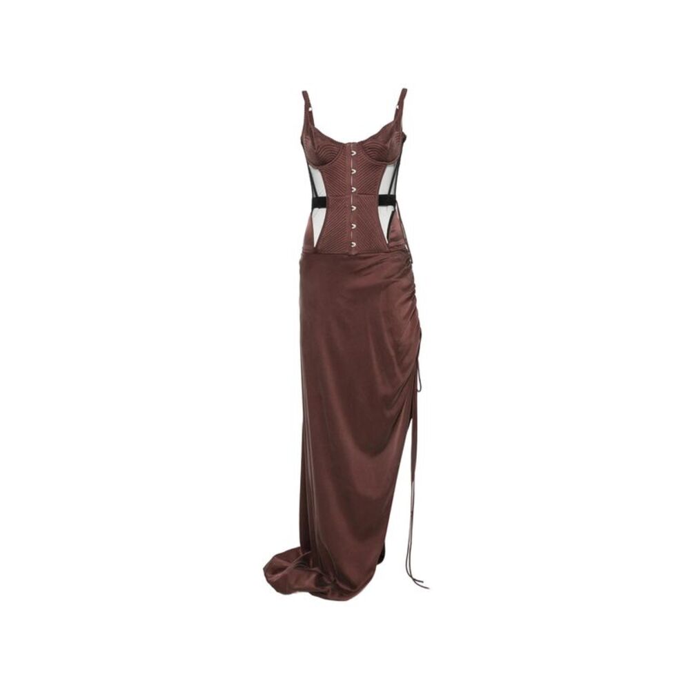 Maria Lucia Hohan Brown Dresses - Evening Dresses Women